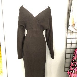 Express sweater dress